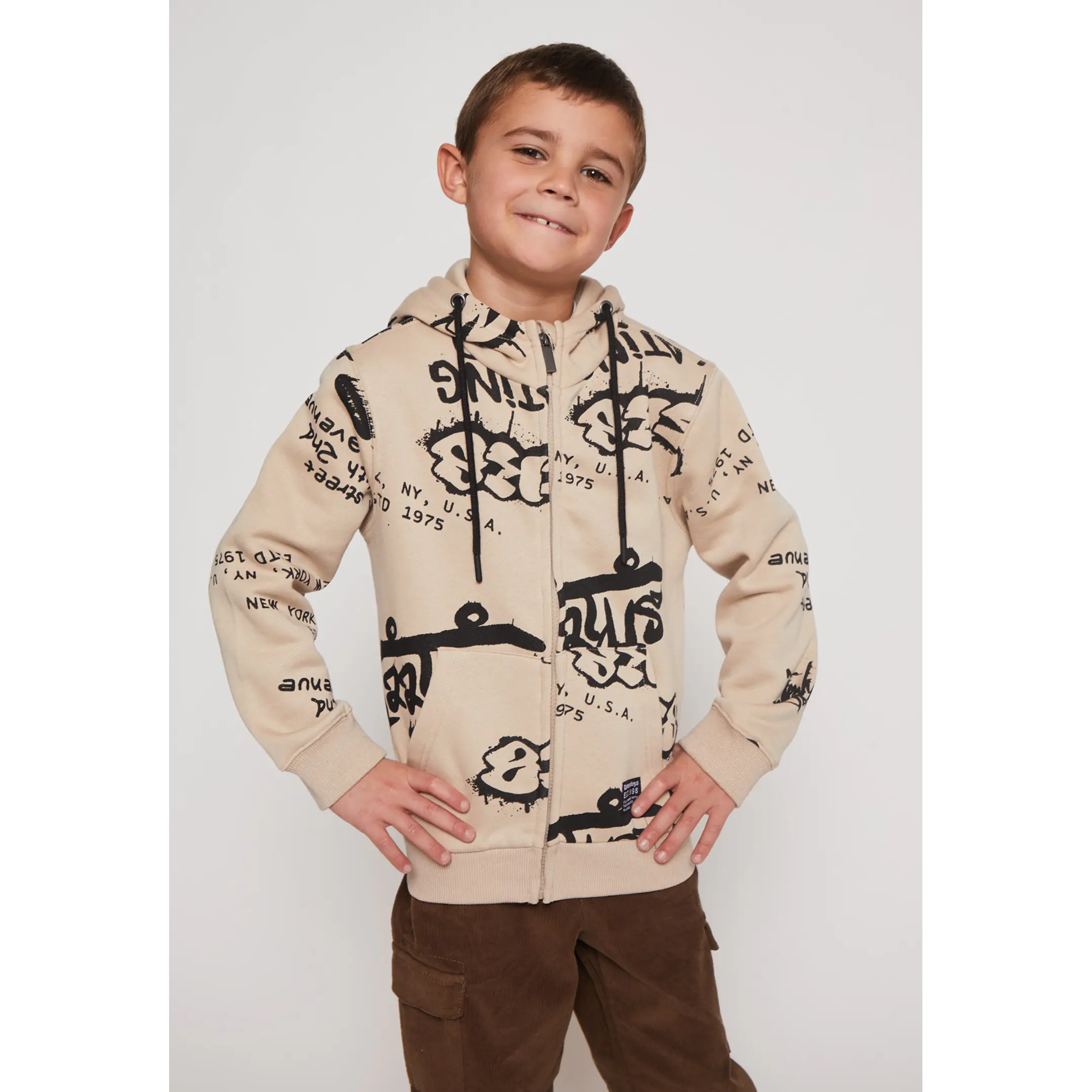 Polerón Urban Niño Beige Familyshop 1
