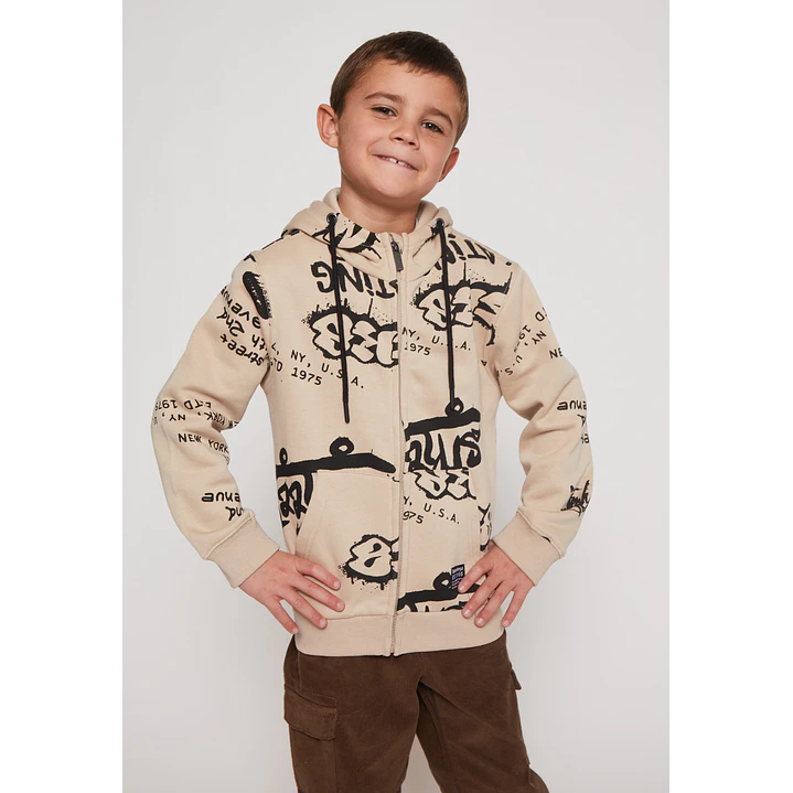 Polerón Urban Niño Beige Familyshop 1