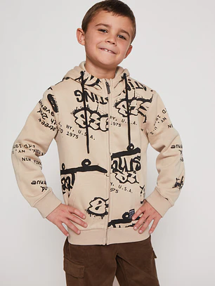 Polerón Urban Niño Beige Familyshop