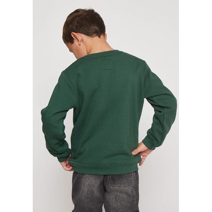 Polerón Frontal Niño Verde Familyshop 2
