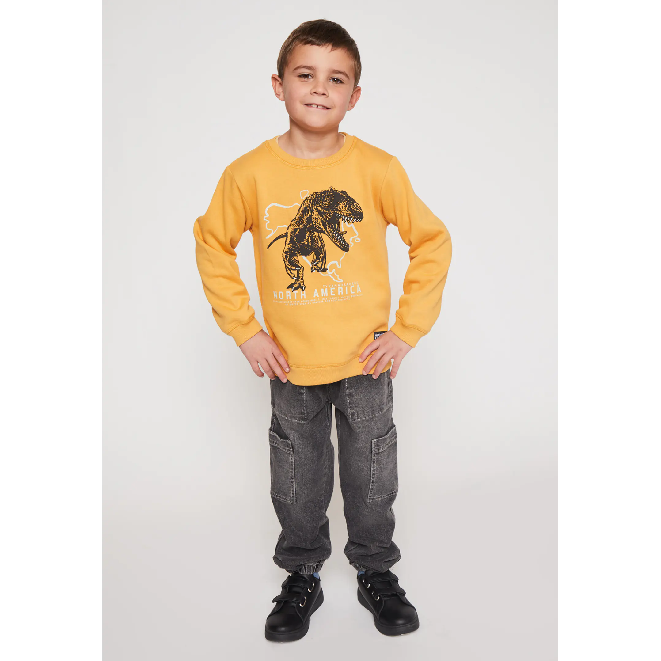 Polerón Frontal Niño Morado Familyshop 3