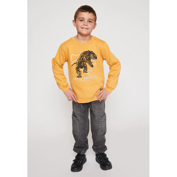 Polerón Frontal Niño Morado Familyshop 3