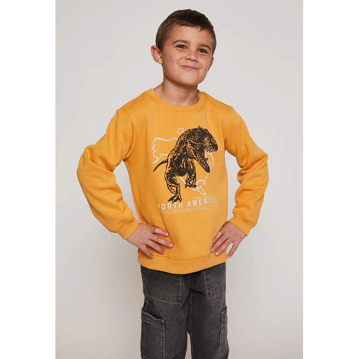 Polerón Frontal Niño Morado Familyshop 1