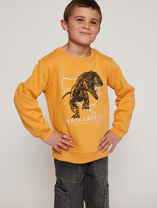Polerón Frontal Niño Morado Familyshop