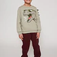 Pantalón Buzo Jogger Niño Burdeo Familyshop - Miniatura 3