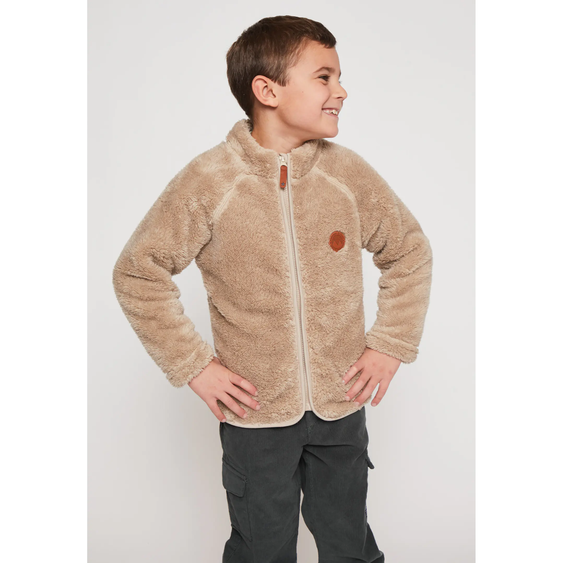 Polar Peludo Niño Beige Familyshop 1