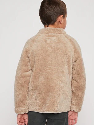 Polar Peludo Niño Beige Familyshop