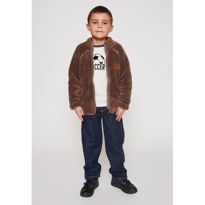 Polar Peludo Niño Café Familyshop 3