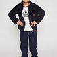 Polar Peludo Niño Azul Familyshop - Miniatura 3