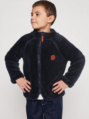 Polar Peludo Niño Azul Familyshop