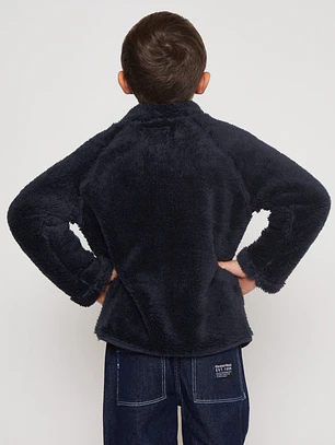 Polar Peludo Niño Azul Familyshop