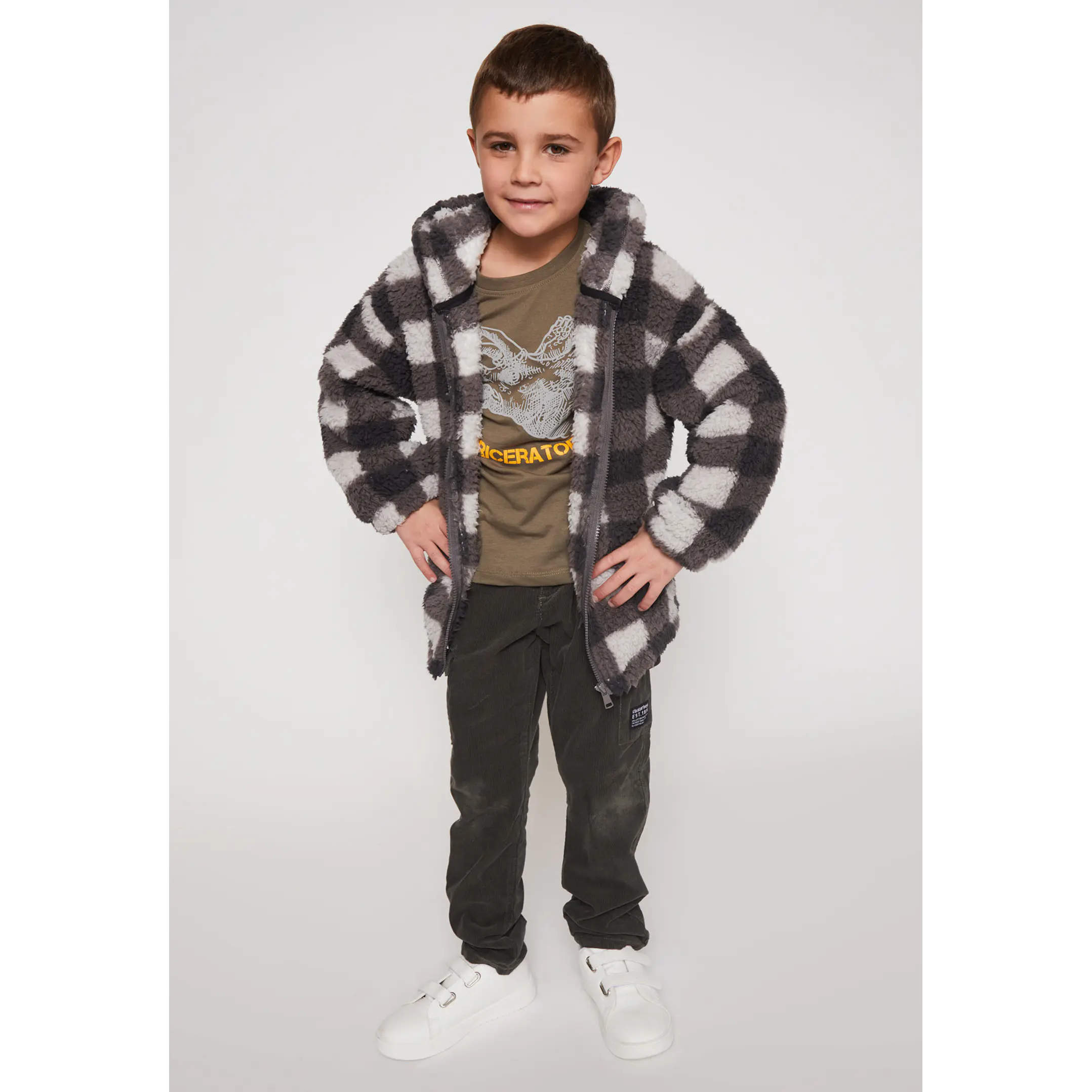 Polar Polar Sherpa Niño Gris Familyshop 3
