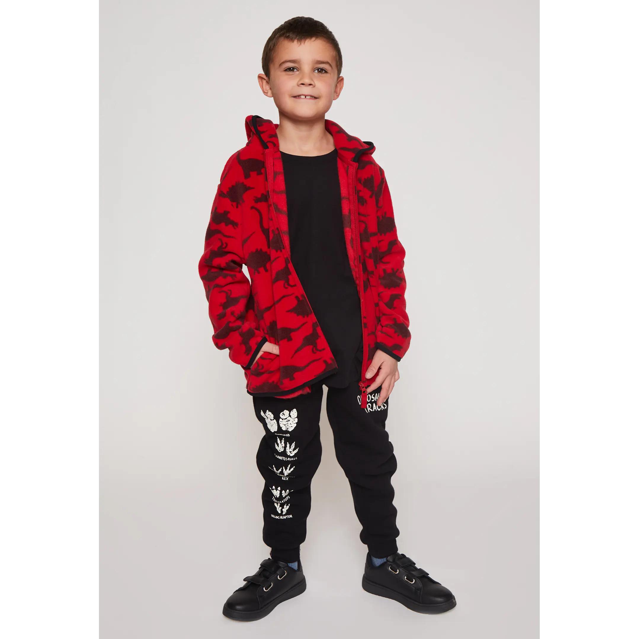 Polar Dinosaurio Niño Rojo Familyshop 3