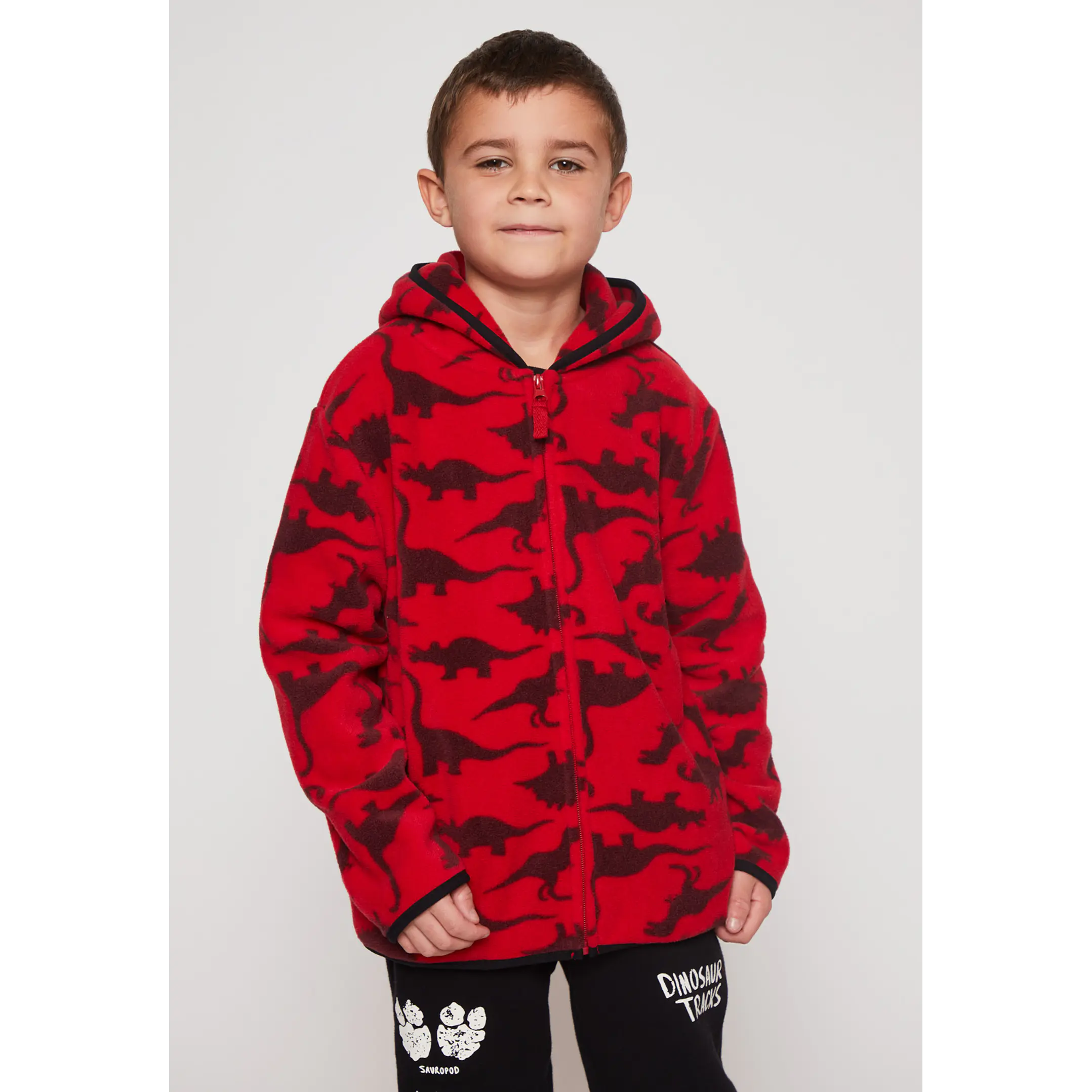 Polar Dinosaurio Niño Rojo Familyshop 1