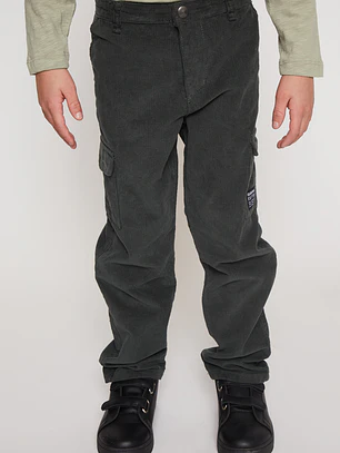 Pantalón Loose Niño Gris Familyshop