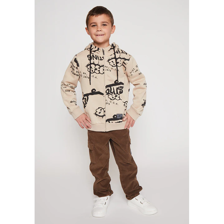 Pantalón Loose Niño Café Familyshop 3