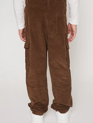 Pantalón Loose Niño Café Familyshop