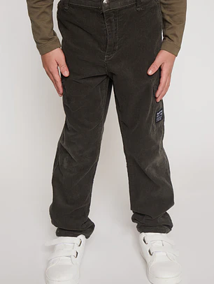 Pantalón Loose Niño Verde Familyshop