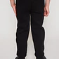 Pantalón Buzo Cierre Niño Negro Familyshop - Miniatura 2
