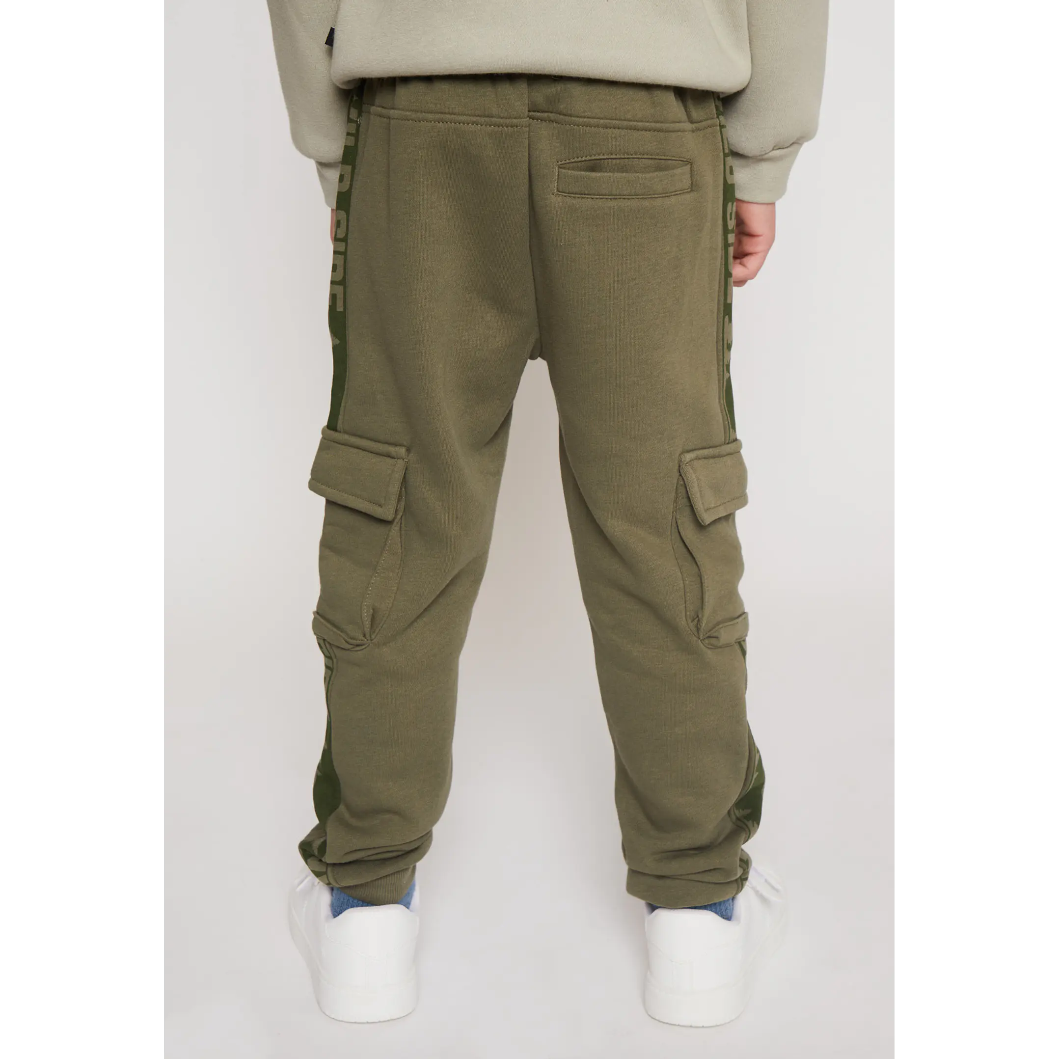 Pantalón Buzo Cargo Niño Verde Familyshop 2