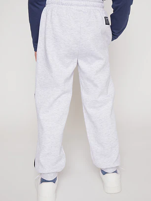 Pantalón Buzo Sport Niño Gris Familyshop