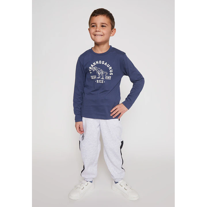 Pantalón Buzo Sport Niño Gris Familyshop 3