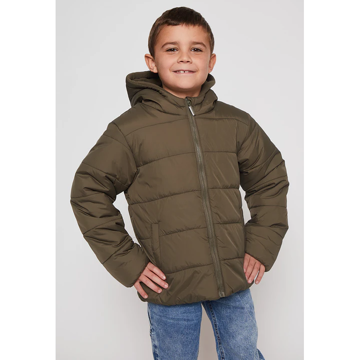 Parka Basic Niño Verde Familyshop 1