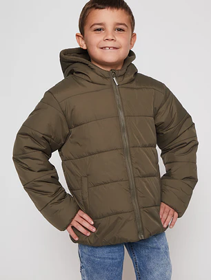 Parka Basic Niño Verde Familyshop