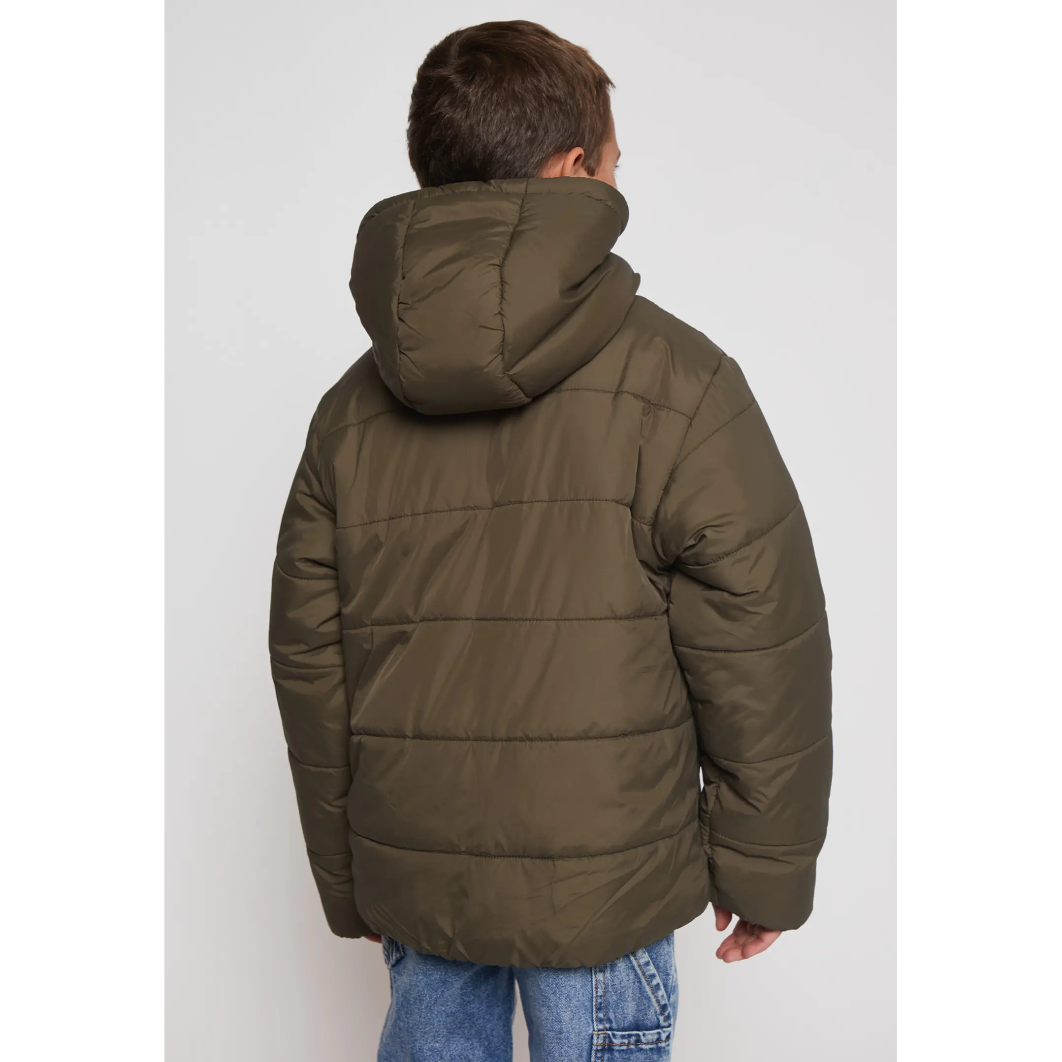 Parka Basic Niño Verde Familyshop 2