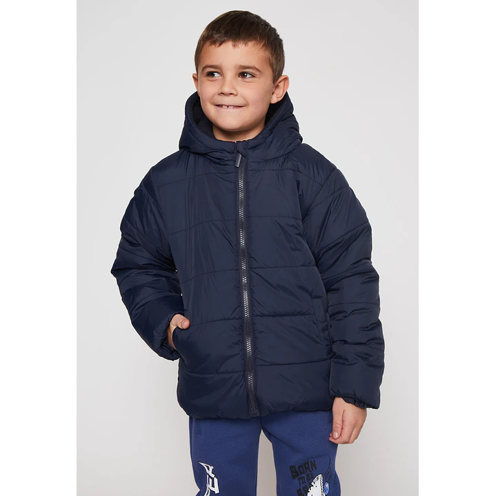 Parka Basic Niño Azul Familyshop 1