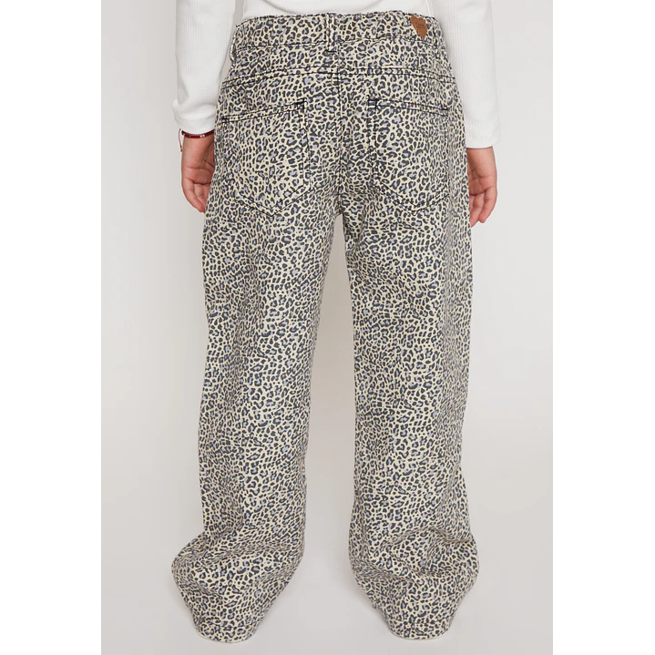 Pantalón Wide Leg Niña Beige Familyshop 2
