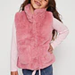 Chaqueta Piel Niña Rosado Familyshop - Miniatura 1