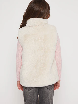 Chaqueta Piel Niña Arena Familyshop