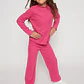 Pantalón Wide Leg Niña Fucsia Familyshop - Miniatura 2