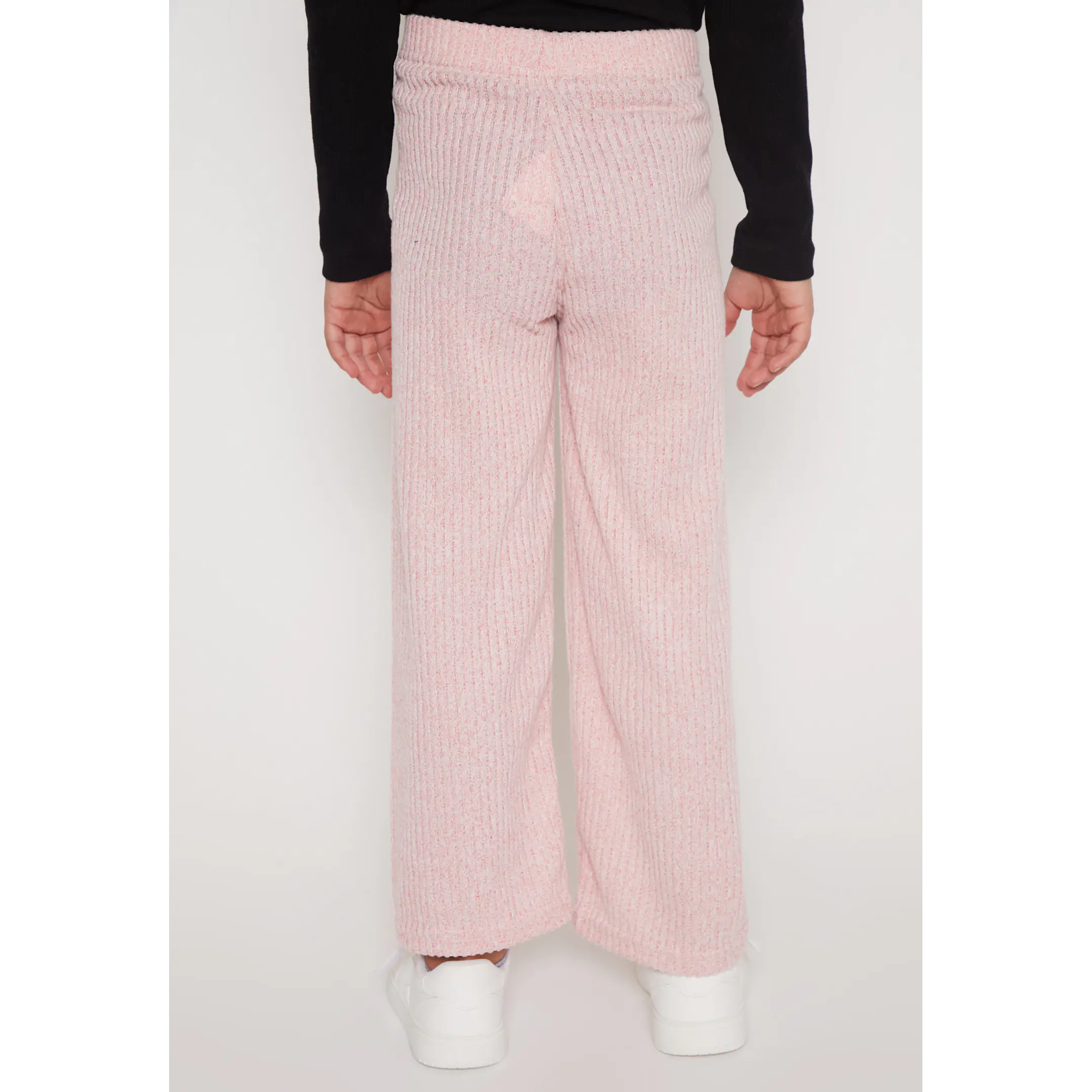 Pantalón Wide Leg Niña Rosado Familyshop 3