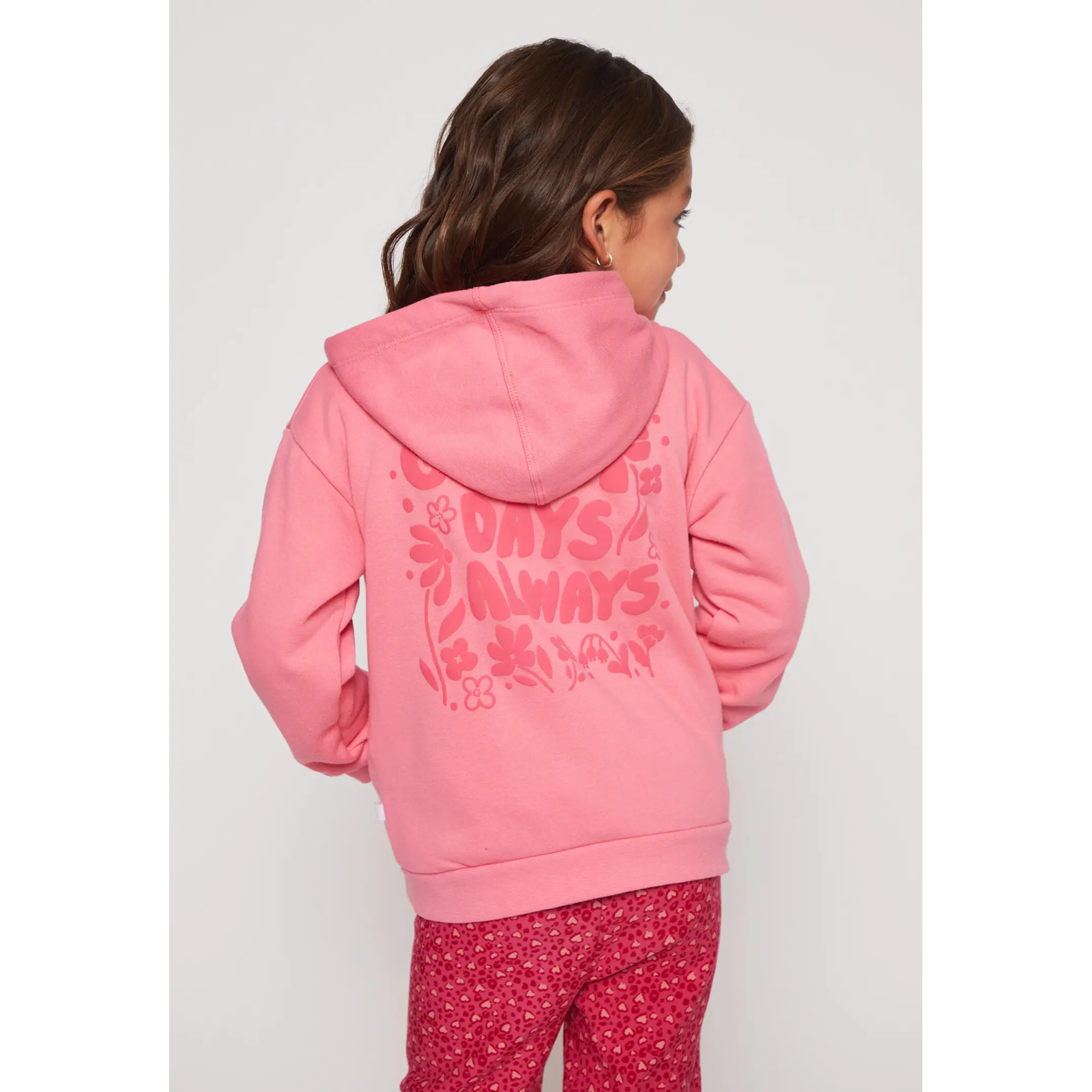 Polerón Good Day Niña Coral Familyshop 2