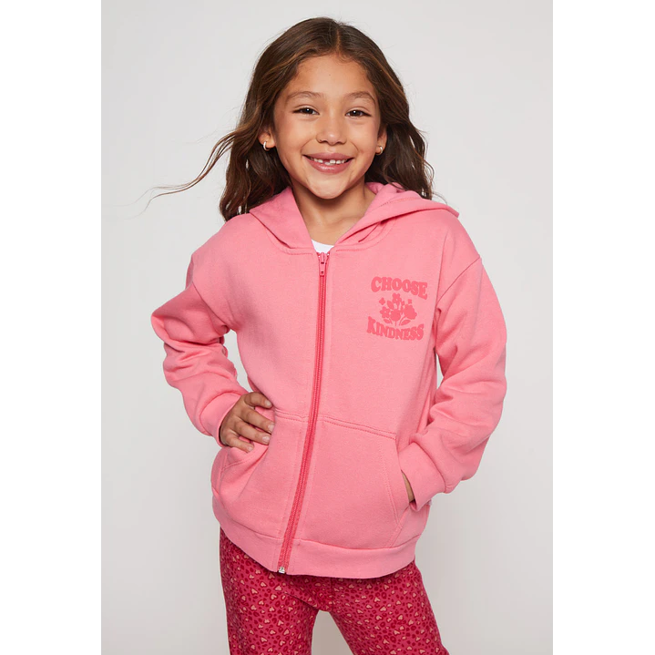 Polerón Good Day Niña Coral Familyshop 1
