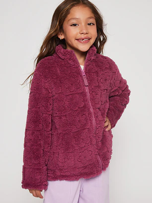 Polar Peludo Niña Magenta Familyshop