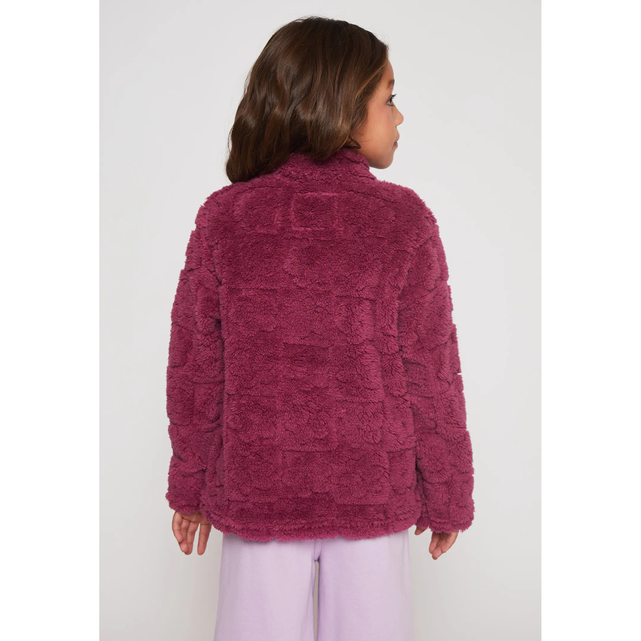 Polar Peludo Niña Magenta Familyshop 2