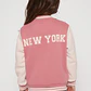 Chaqueta Bomber Niña Rosado Familyshop - Miniatura 2