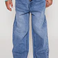 Jeans Wide Leg Niña Azul Familyshop - Miniatura 1