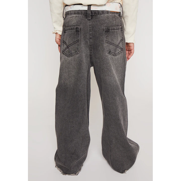 Jeans Wide Leg Niña Negro Familyshop 2