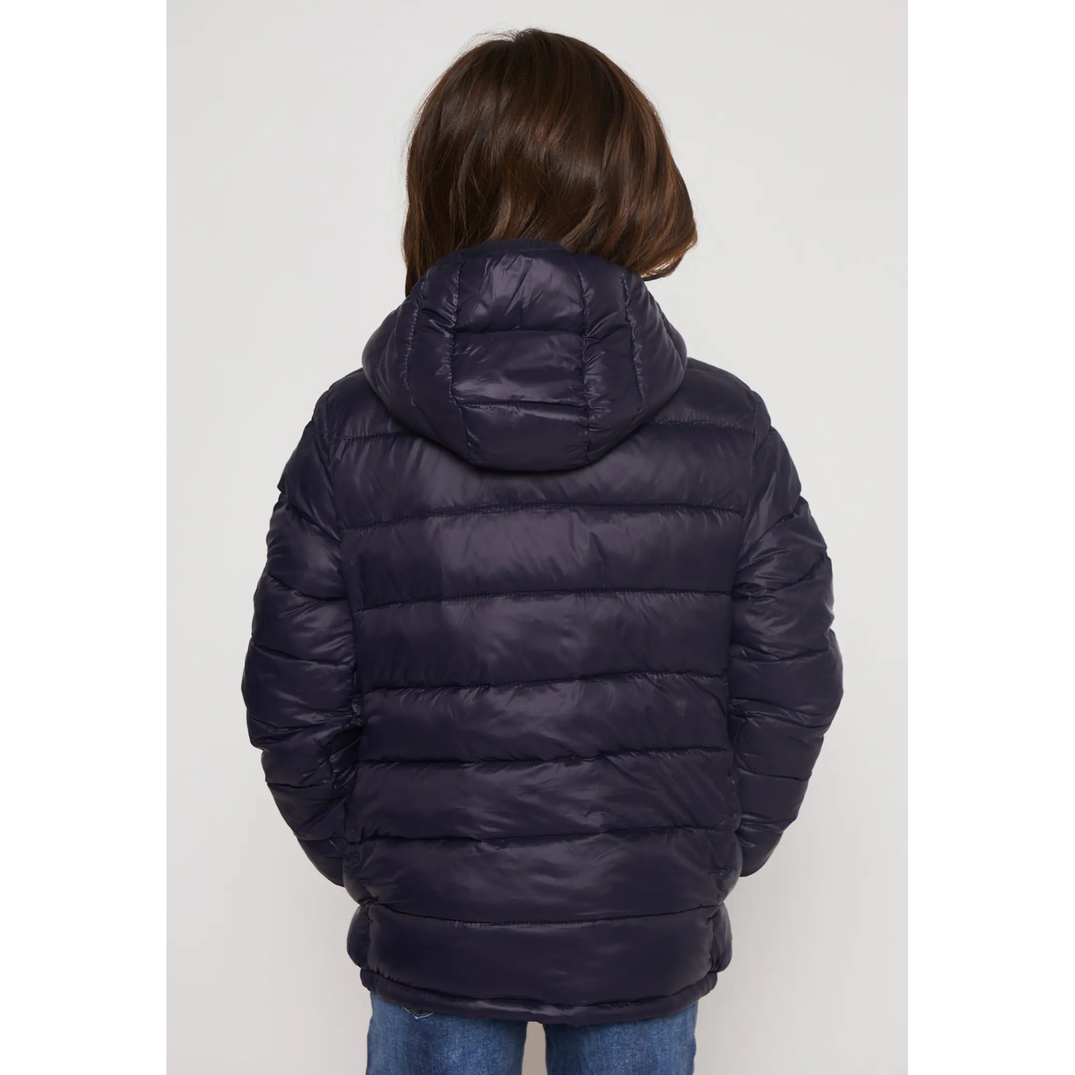 Parka Basic Niña Azul Familyshop 2