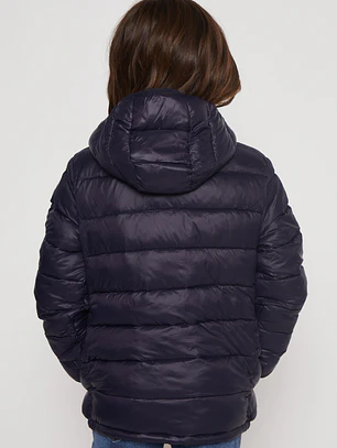 Parka Basic Niña Azul Familyshop