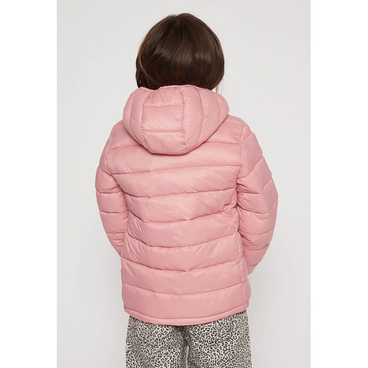 Parka Basic Niña Rosado Familyshop 2