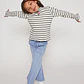 Polera Rullet Niña Blanco Familyshop - Miniatura 3