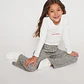 Polera Brillo Niña Blanco Familyshop - Miniatura 3