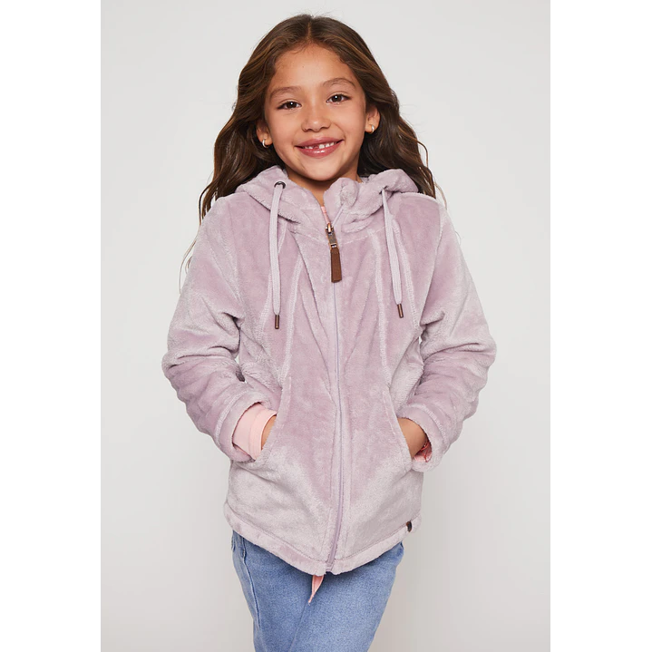Polar Peludo Niña Lila Familyshop 1