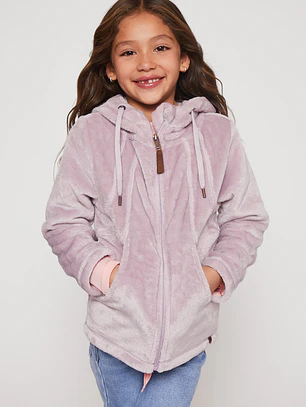 Polar Peludo Niña Lila Familyshop