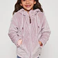 Polar Peludo Niña Lila Familyshop - Miniatura 1